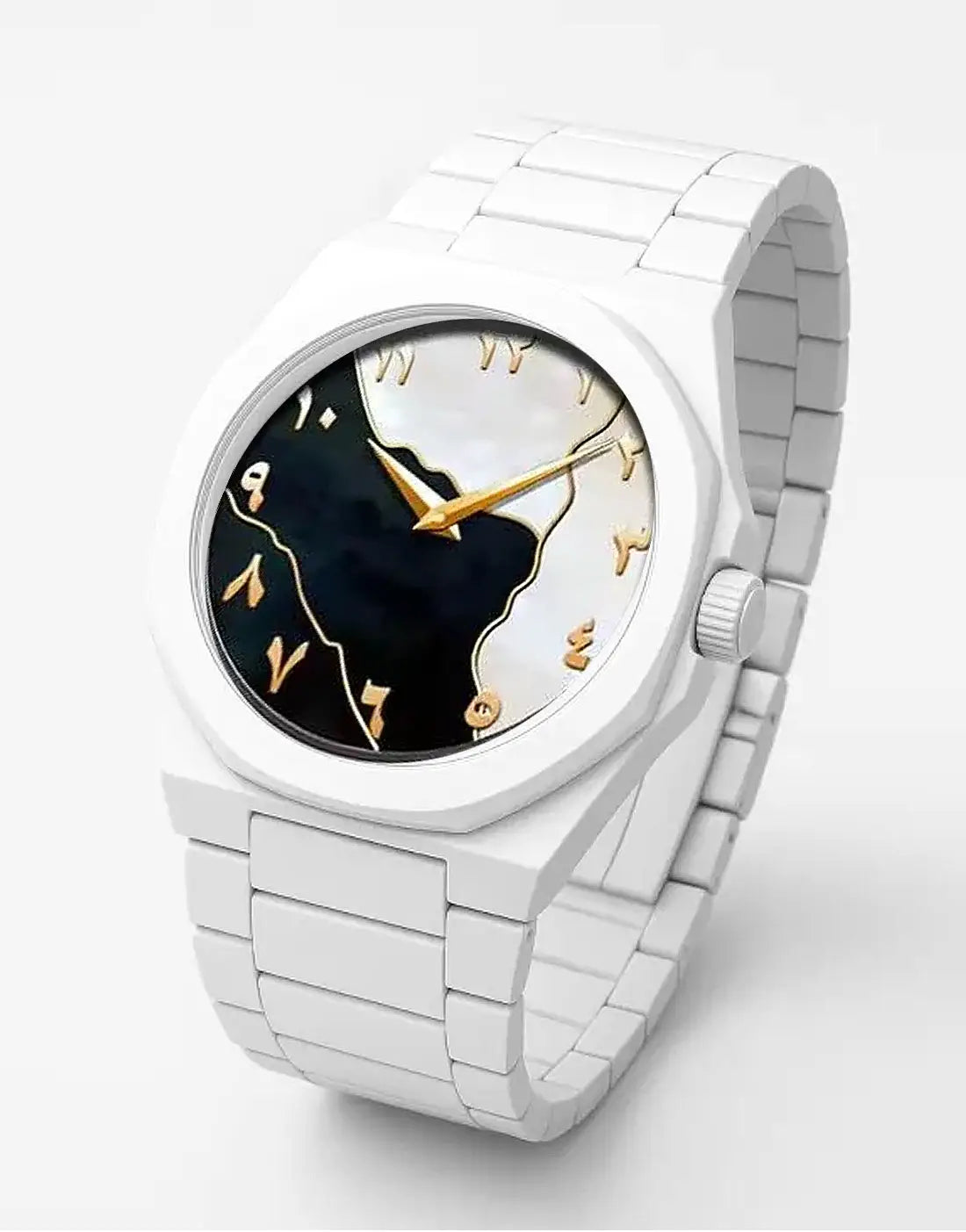 Aura unique Panda design watch