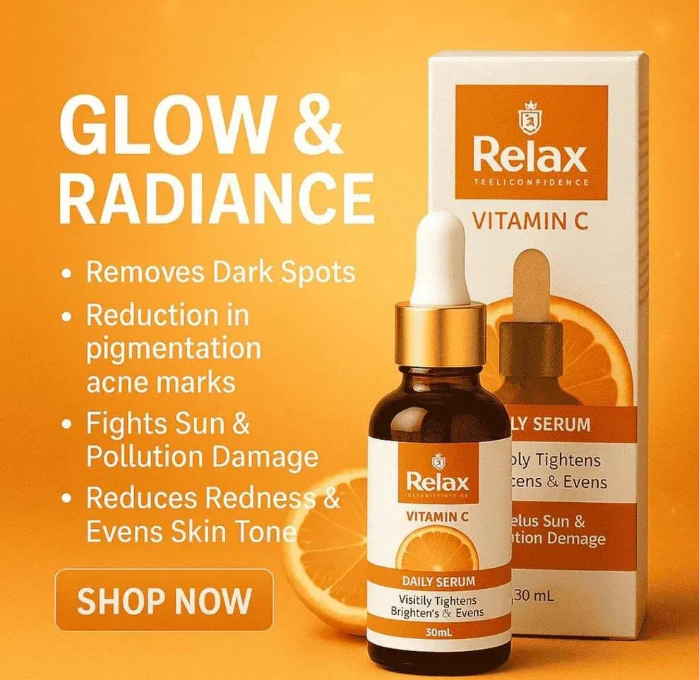 Relax Vitamin C Face Serum 30ml