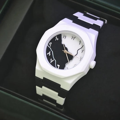 Aura unique Panda design watch