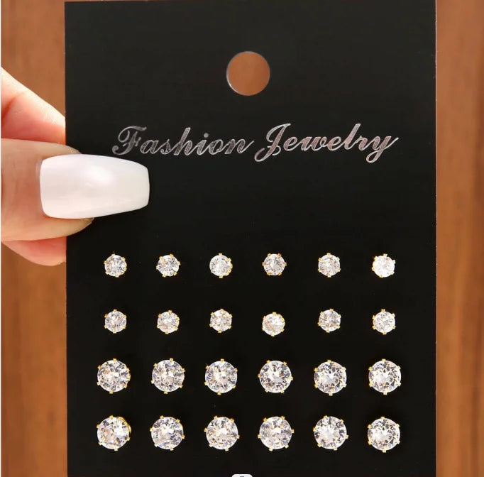 73 Pcs/Set Fashion Metal Earrings Necklaces Bracelets Ankles Rings Combinations Jewelry Sets For Women's Gifts 2024 New