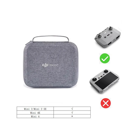 Portable Carrying Case for DJI Mini 2 SE Protective Cover Hard EVA Box Handbag for DJI Mini 4k Drone Remote Battery Accessories