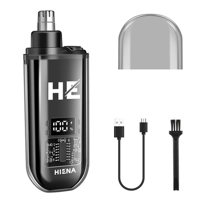 hiena Hair Clipper Professional Hair Cutting Machine Adjustable Hair Trimmer Electric 9000 RPM Barber LED Clipper for Men