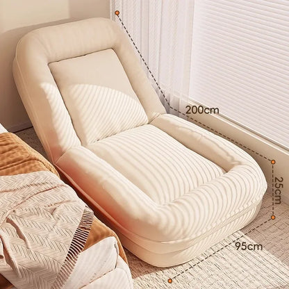 Lazy sofa reclining and sleeping large living room folding single tatami back recliner