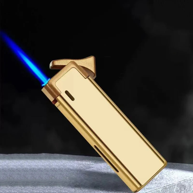Windproof Gas Lighter Wrist Watch Cigar Lighter Outdoors Jet Double Tube Lighters Gadgets for Men Cigarette Accessories Fires