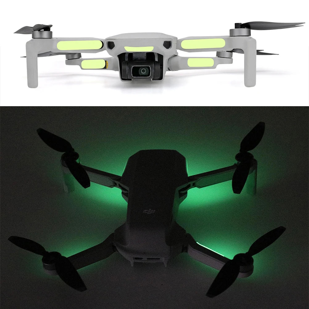 Luminous Camera Drone Decals Camera Drone Stickers Skin Drone Accessories For DJI Air 3S/NEO/Mini 2/SE/Mini 4 Pro/Mini 3 Pro